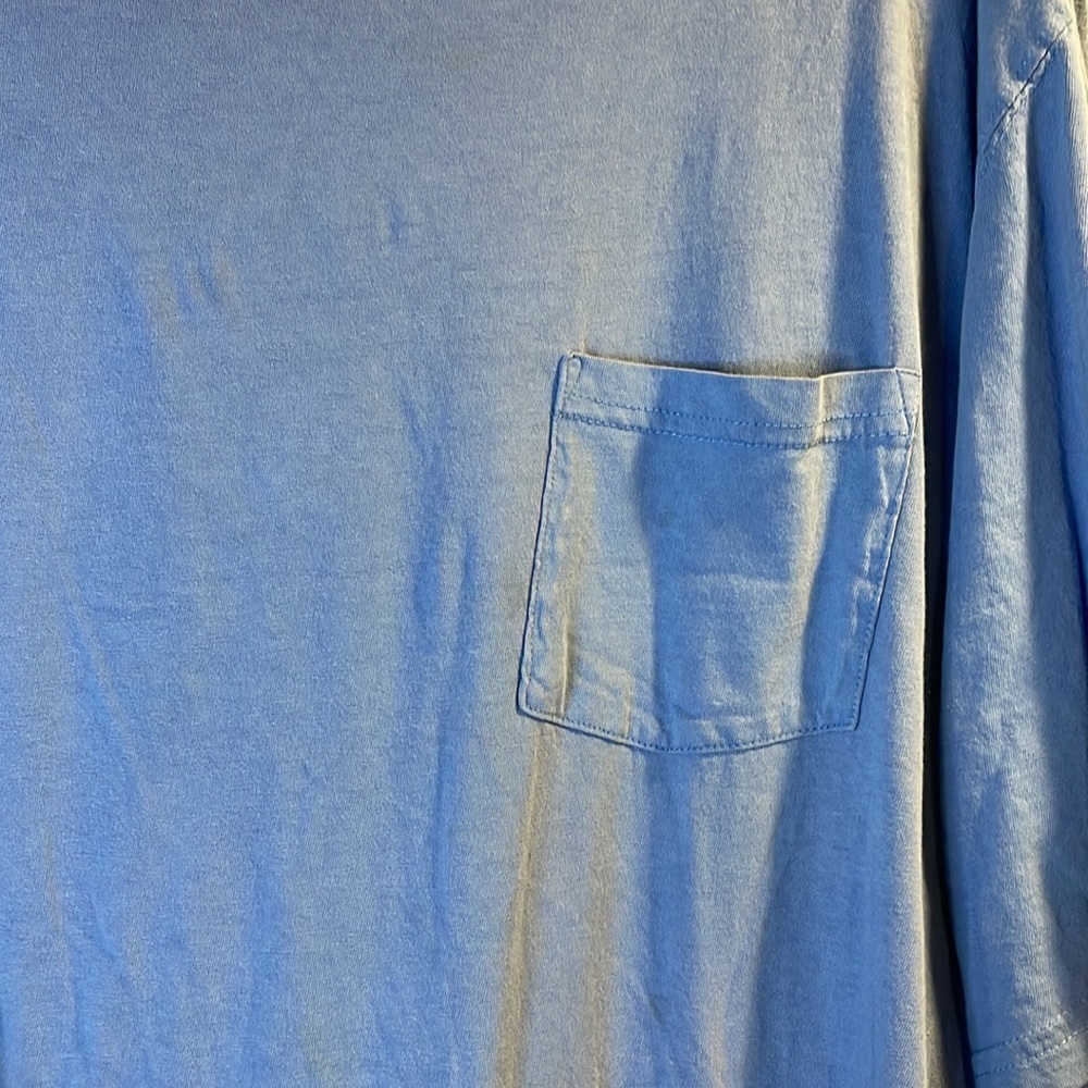Sky blue basic tee shirt - Picture 3 of 9